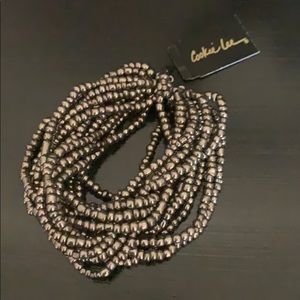 Cookie Lee beaded stretch bracelet